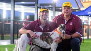Josh opens the gate to new training house